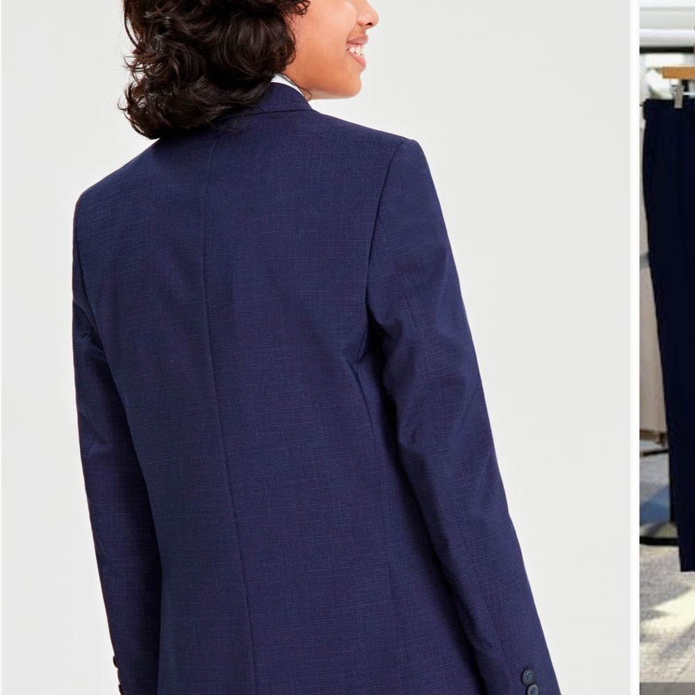 Navy Two-Button Blazer Perfect for First Communion! - Picture 5 of 7